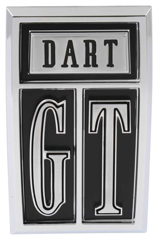 OER 2582375 1967 Dodge Dart GT Fender Emblem - Each Dart