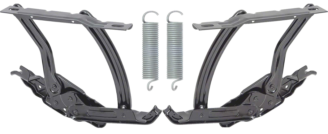 OER Hood Hinge Assembly/Spring Set 1963-64 Impala Nova Chevelle Bel Air Corvair