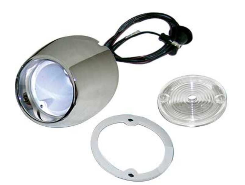 OER Right Hand Back Up Lamp Assembly With Wiring For 1964-1966 Ford Mustang