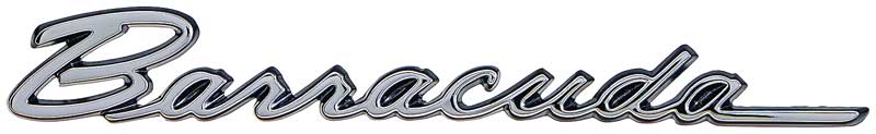 1968-70 Barracuda Fender Emblem