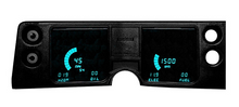 Load image into Gallery viewer, Intellitronix Teal LED Digital Gauge Cluster 1968 Chevy Chevelle Models
