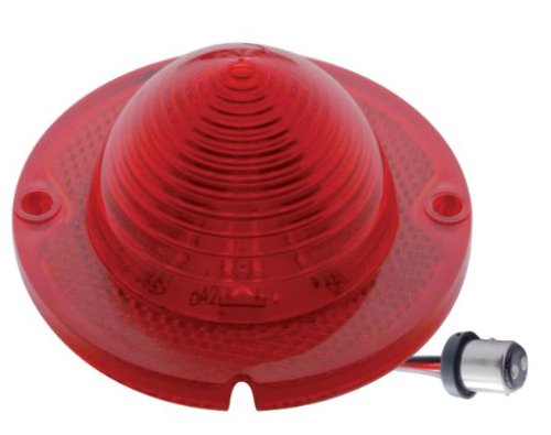 1961-1967 CHEVY CORVETTE LED TAIL LIGHT RED LENS