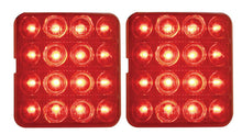 Load image into Gallery viewer, United Pacific 16 LED Tail Light Set 1951-1952 Chevy Bel Air &amp; Styleline Models
