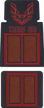 Load image into Gallery viewer, OER 4 PC Red/Black Carpet Floor Mat Set 1967-2002 Pontiac Firebird &amp; Trans AM
