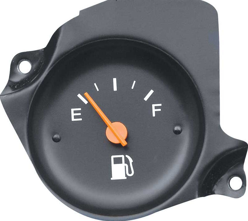 OER In Dash Small Fuel Gauge For 1973-1978 Chevy and GMC Trucks With Tachometer