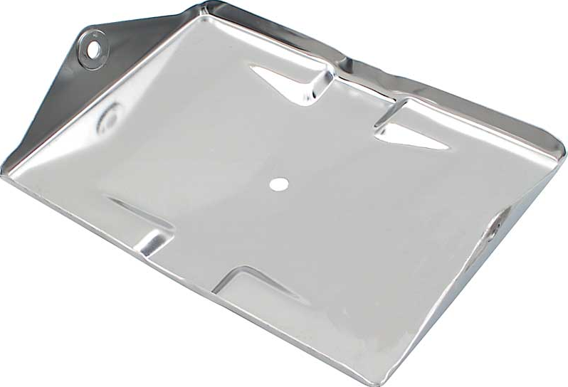 OER Stainless Steel Bottom Battery Tray 1955-1957 Chevy and GMC Pickup Trucks