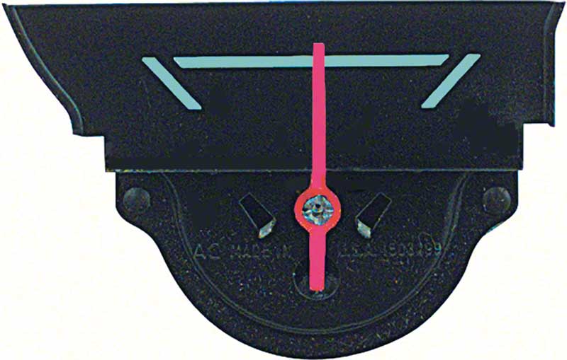 OER 6402808 Console Temperature Gauge 1967 Chevrolet Camaro