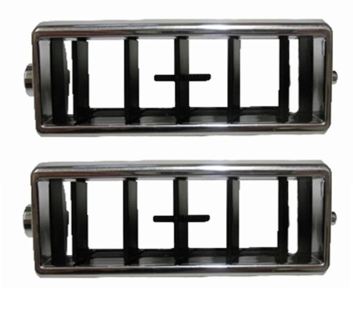 Center A/C Outlet Dash Air Vent Set 1969-1978 Camaro 1968-1974 Nova Chevelle