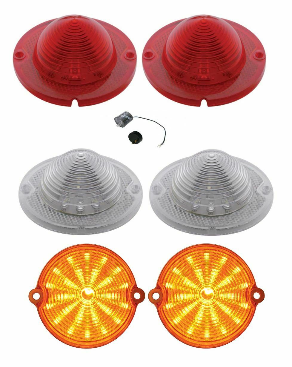 United Pacific LED Tail, Marker, and Back-Up Light Set 1963-1966 Chevy Corvette