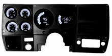 Load image into Gallery viewer, Intellitronix White LED Bar Digital Gauge Cluster Panel 1973-1987 Chevy Truck
