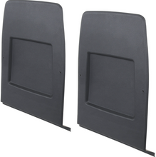 Load image into Gallery viewer, OER Black Bucket Seat Back Panel Set For 1971-1978 Firebird and Camaro Models
