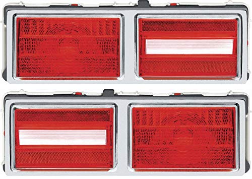 OER N1445/46 1975-1979 Chevy Nova Tail Lamp Assembly Set With Gaskets