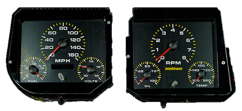 Intellitronix Analog Replacement Gauge Cluster Panel 1968 Chevy Chevelle