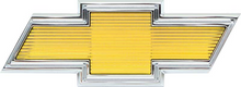 Load image into Gallery viewer, OER Gold Bow Tie Grille Emblem GM Licensed 1975-1979 Chevy Truck Blazer Suburban
