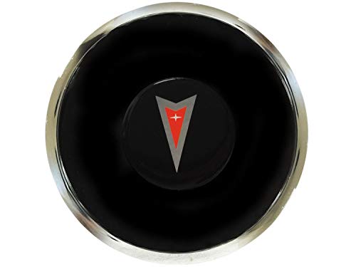 Volante S6 Steering Wheel Deluxe Horn Button for Pontiac - Red Arrow Emblem | STE1011DLX