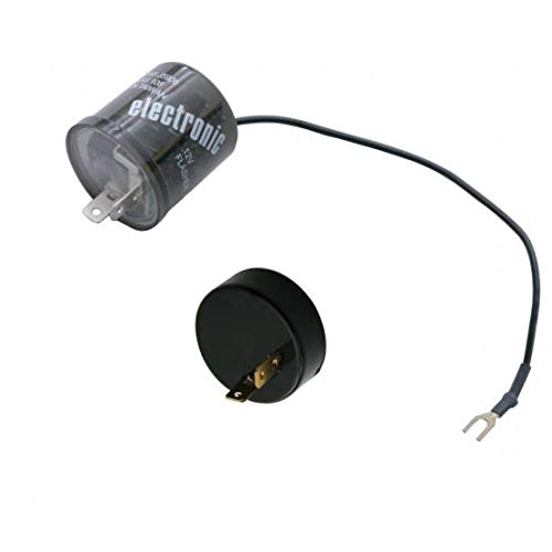 United Pacific 12 Volt 2 Prong LED Flasher w/Polarity Reversing Adapter