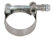 Load image into Gallery viewer, 2-1/8&quot; To 2-7/16&quot; T-Bolt Side Screw Stainless Steel Hose Clamp With 3/4&quot; Band
