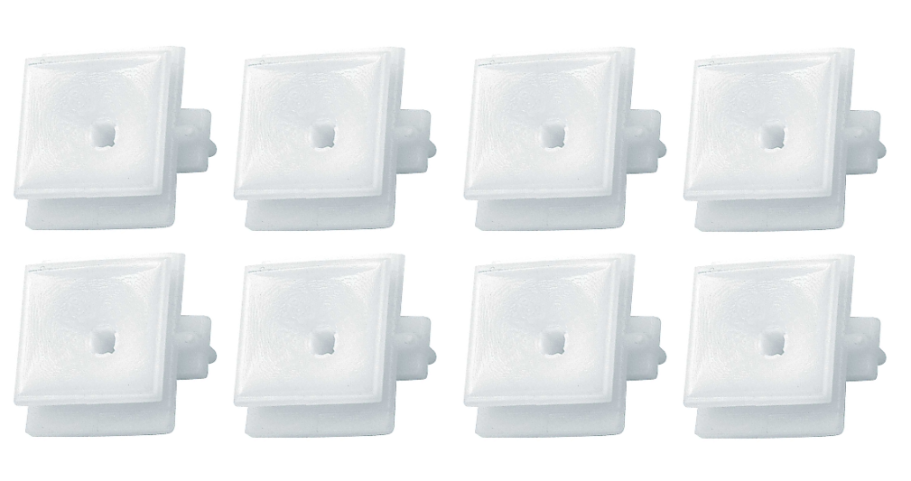 OER Pack of 8 Square Door Panel Fastener 1973-1986 Chevrolet GMC Pickup Trucks