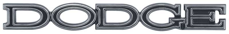 OER 3443554 1971 Dodge Emblem - DODGE Logo - Various A, B, E-Body Models Charger