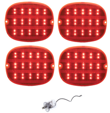 Load image into Gallery viewer, United Pacific Super Bright LED Tail Light Set With Flasher 1990-1996 Corvette
