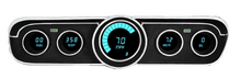 Load image into Gallery viewer, Intellitronix Teal LED Digital Gauge Cluster Panel 1965-1966 Ford Mustang
