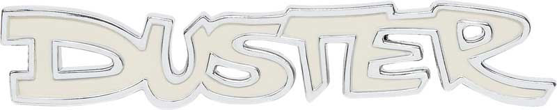 1972-76 Duster Emblem For Fender, Tail Panel
