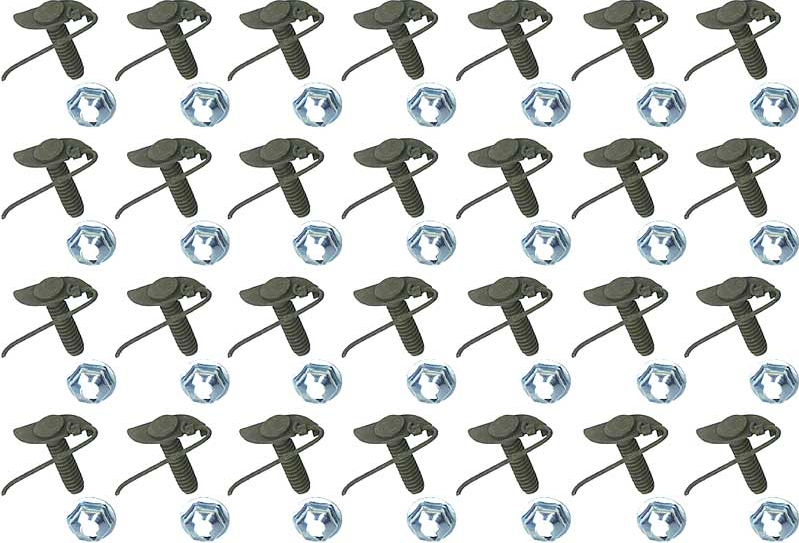 OER Reproduction Grille Molding Clip Set For 1967-1968 Chevy Pickup Trucks