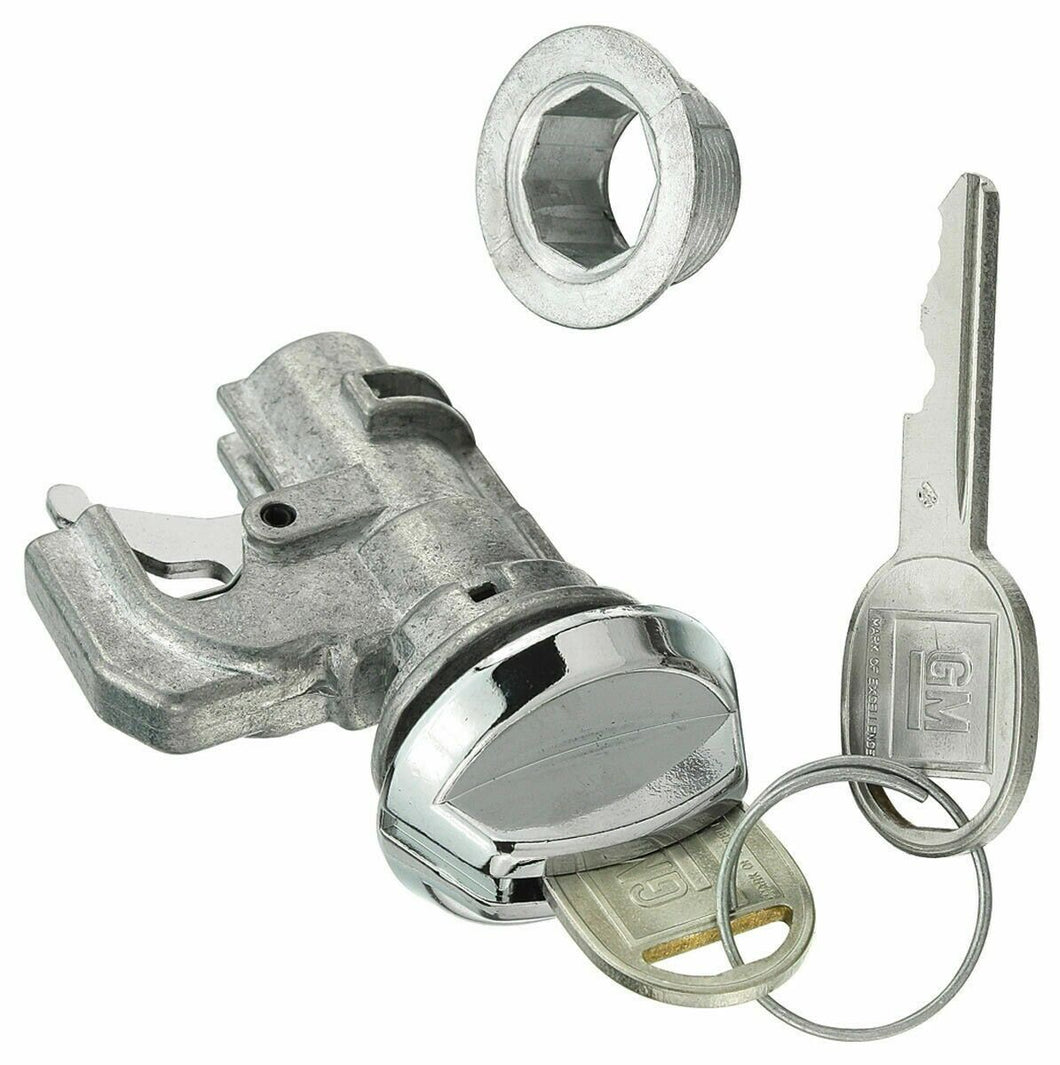 Glovebox Lock and Case With Late Style Keys For 1980-1987 Chevy and GMC Truck
