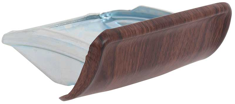 OER Walnut Woodgrain Face Dash Ash Tray For 1968 Chevy Camaro Models