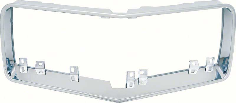 OER Rally Sport Chrome Grill Surround Filler For 1970-1973 Chevy Camaro RS