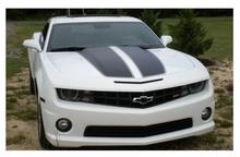 Load image into Gallery viewer, Red Front Bowtie Overlay Decal For 2010-2013 Chevy Camaro Models
