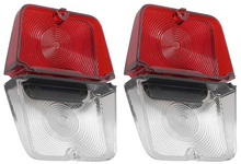 Load image into Gallery viewer, OER Tail Lamp and Backup Lamp Lens Set For 1962-1964 Chevy II Nova Models
