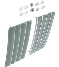 Load image into Gallery viewer, OER Diecast Front Fender Louver Set For 1969-1972 Chevy Nova Models
