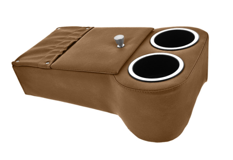 Low Rider Universal Saddle Floor Console With Cup Holders Musclecar Hotrod