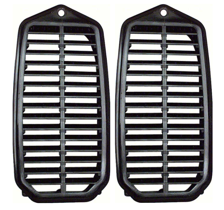 OER Door Jamb Vent Grill Set For 1970-1972 GTO LeMans 442 Cutlass Chevelle