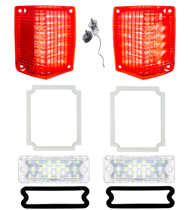 United Pacific Sequential LED Tail and Backup Light Set For 1970-1972 EL Camino