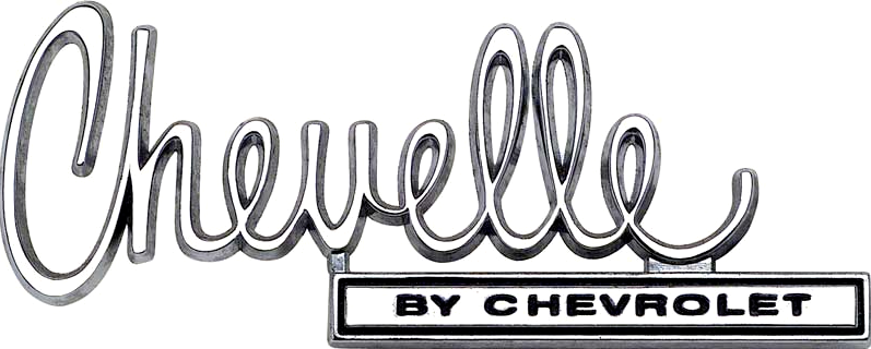 OER Chrome Diecast Trunk Lid Emblem For 1970 Chevy Chevelle Models