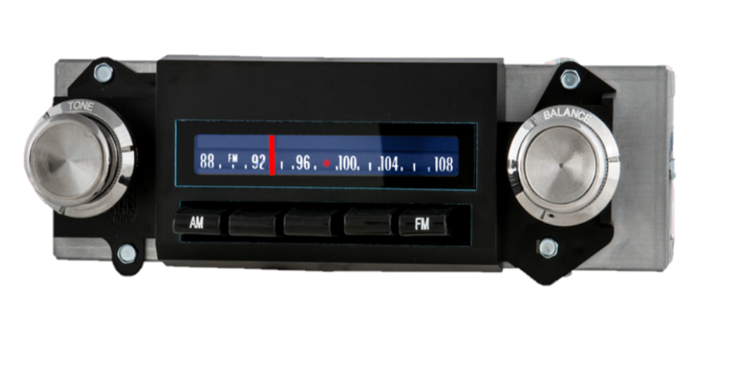 Replacement OE Style Bluetooth AM/FM Radio For 1969-1972 GTO LeMans and Tempest