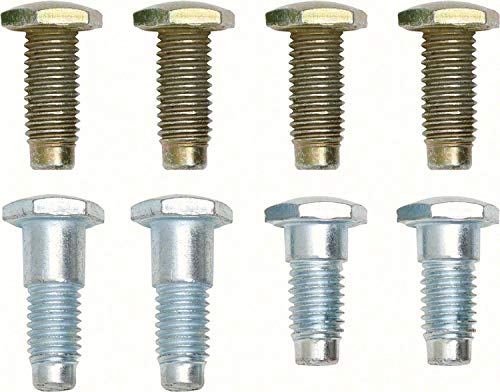 OER 8 Piece Seat Belt Bolt Kit With Shoulder Belts 1967-1972 Firebird Camaro Chevy II Nova Impala