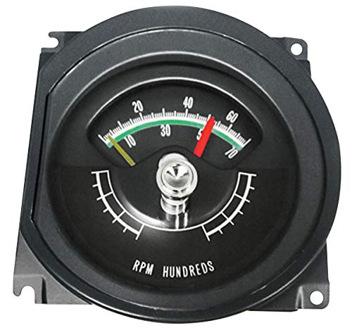 RestoParts in-Dash Tachometer w/o Rally Gauges 1965-1967 GTO & Lemans