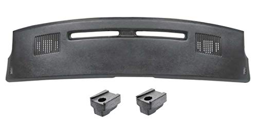 OER Black Vinyl Wrapped Dash Pad with Supports 1982-1982 Chevy Camaro