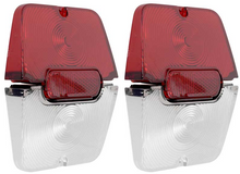 Load image into Gallery viewer, OER Tail Lamp and Backup Lamp Lens Set For 1962-1964 Chevy II Nova Models
