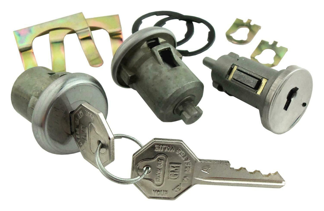 Ignition and Door Lock Set Original Style 1967 Chevy Impala Biscayne Corvair