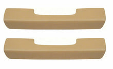 Load image into Gallery viewer, OER Light Saddle Arm Rest Pad Set 1971 Pontiac Firebird 1970-1971 Chevy Camaro
