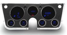 Load image into Gallery viewer, Intellitronix Blue LED Digital Gauge Cluster Panel 1967-1972 Chevy Pickup Trucks
