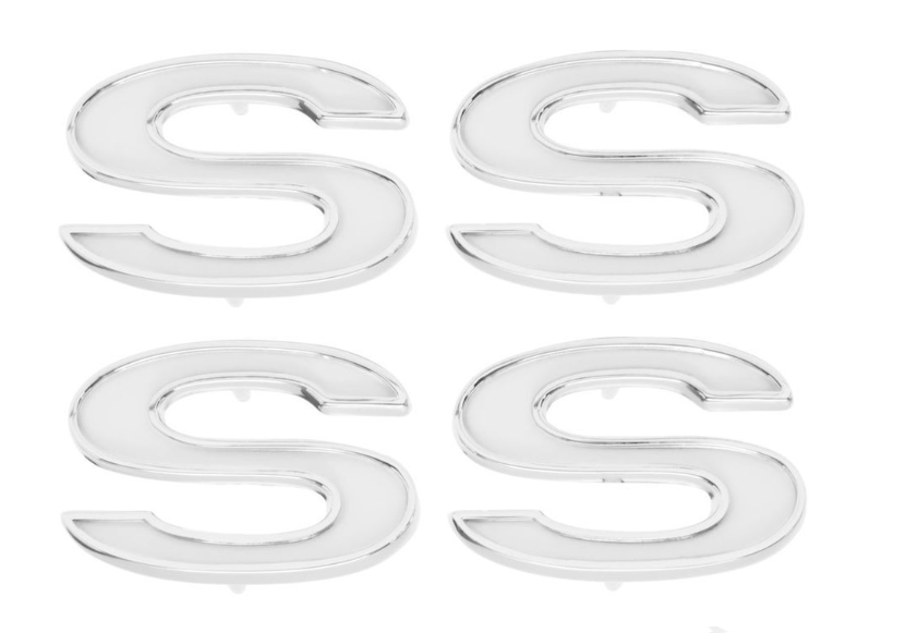 Trim Parts Front Fender SS Emblem Set 1969-1972 Chevelle/EL Camino 1969 Impala