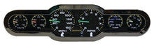 Load image into Gallery viewer, Universal 6 Gauge Analog Cluster Panel With Color Changing Needle Custom Hotrod
