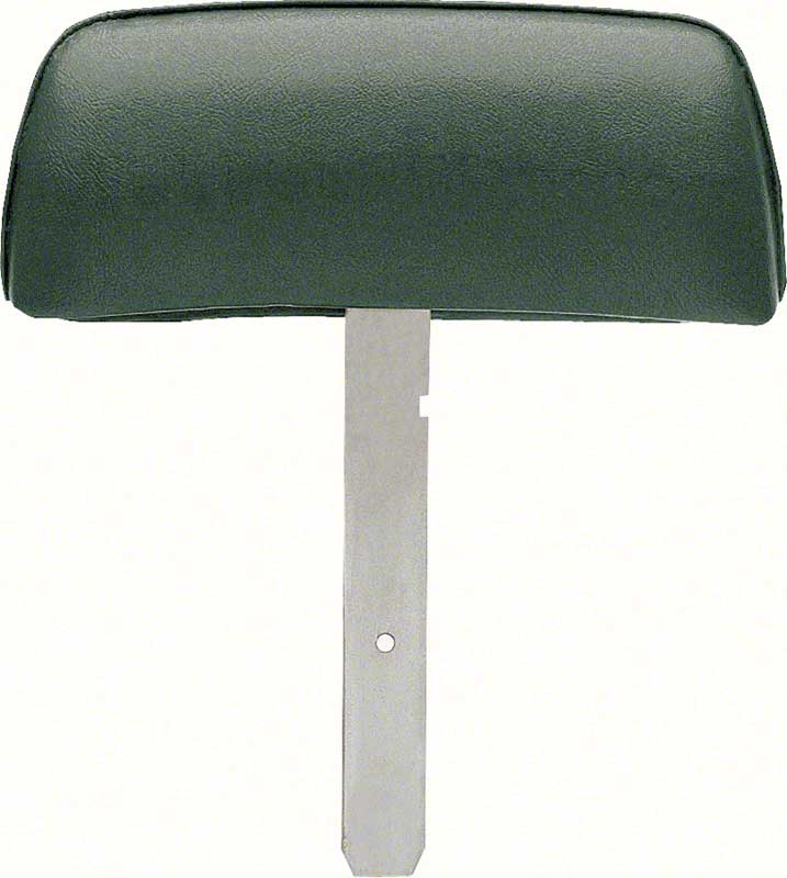 OER Dark Green Headrest Assembly Set 1969 Pontiac Firebird and Chevrolet Camaro