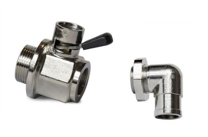 EZ Drain 14mm-1.25 Oil Drain Valve With 90 Degree Adapter
