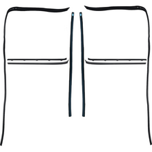 Load image into Gallery viewer, OER 8 Piece Window Felt and Glass Run Set For 1977-1980 Chevy and GMC Trucks
